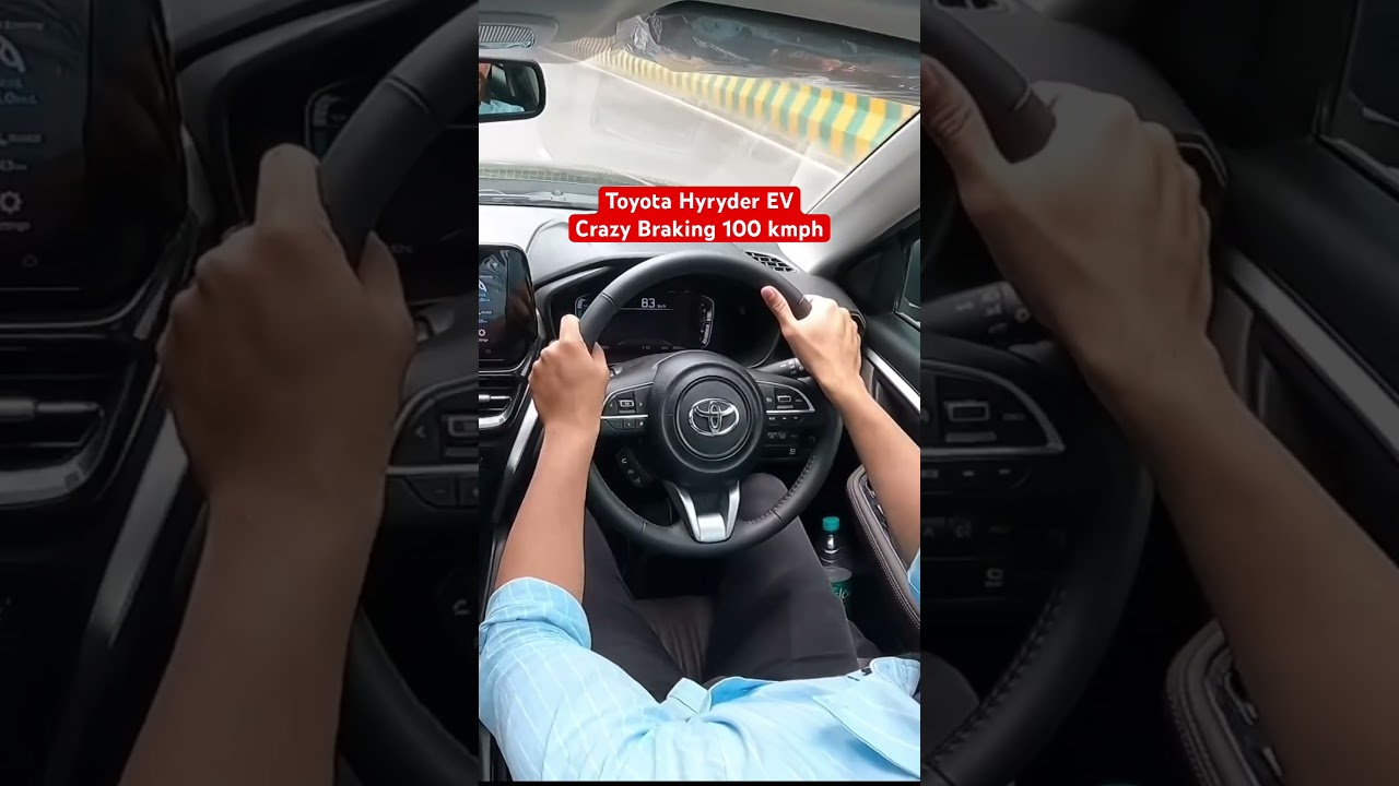 Hyryder ka High Power Braking Test 🔥