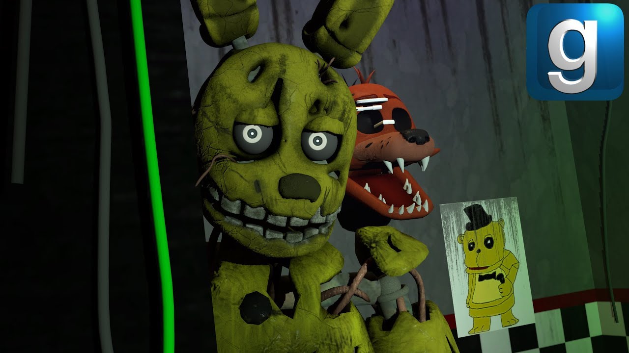 Gmod FNAF | Review | Brand New FNAF 3 Events Map!