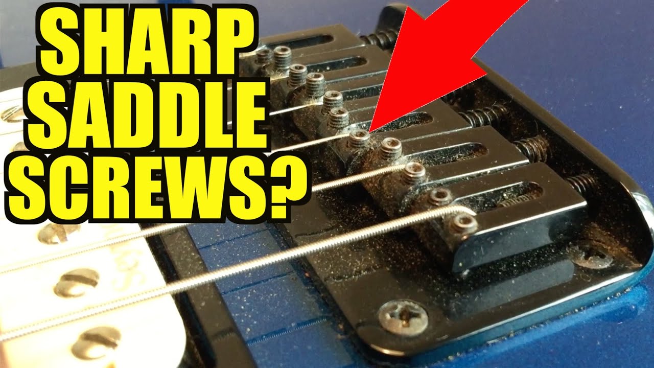 Charvel San Dimas Sharp Saddle Screws?