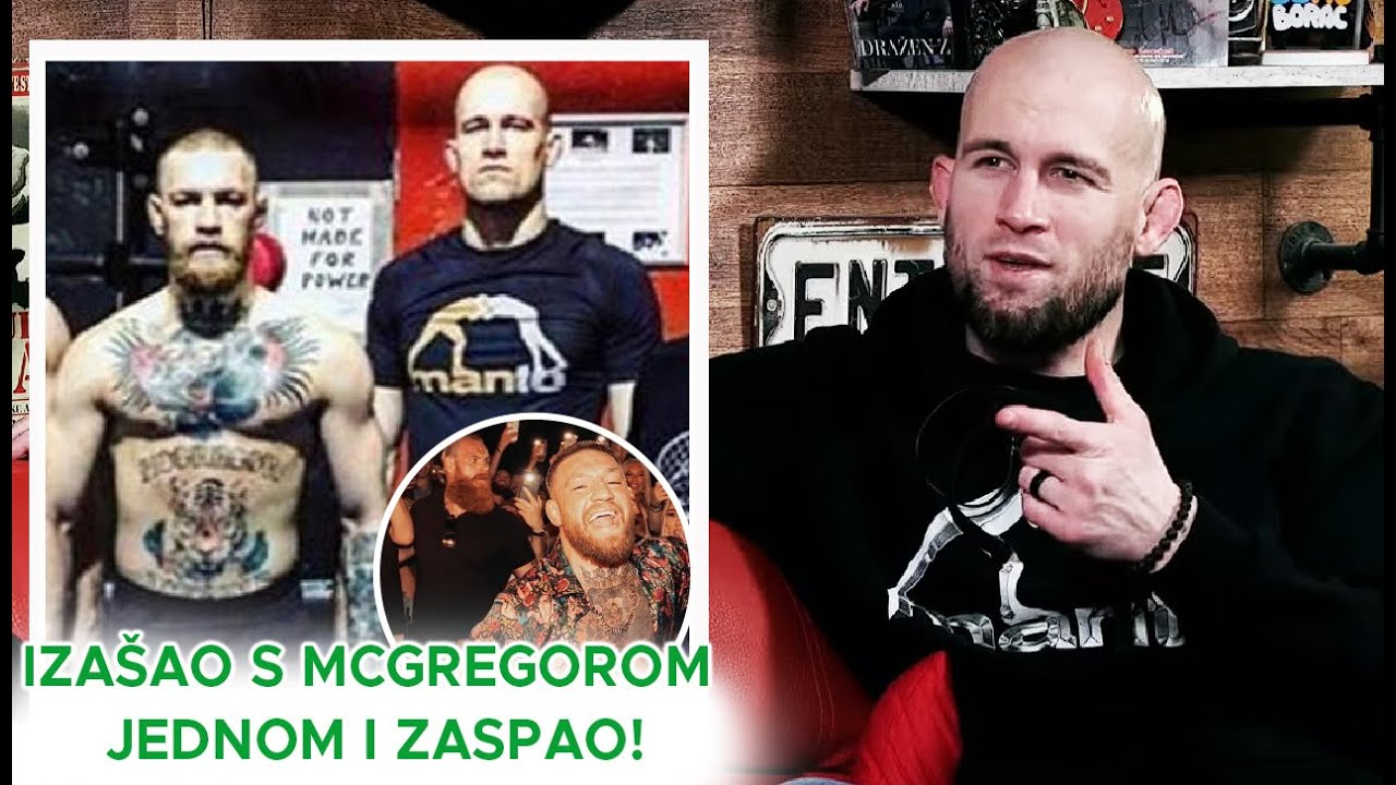 Luka Jelčić: "Samo jednom sam s McGregorom bio vani - i zaspao sam!"