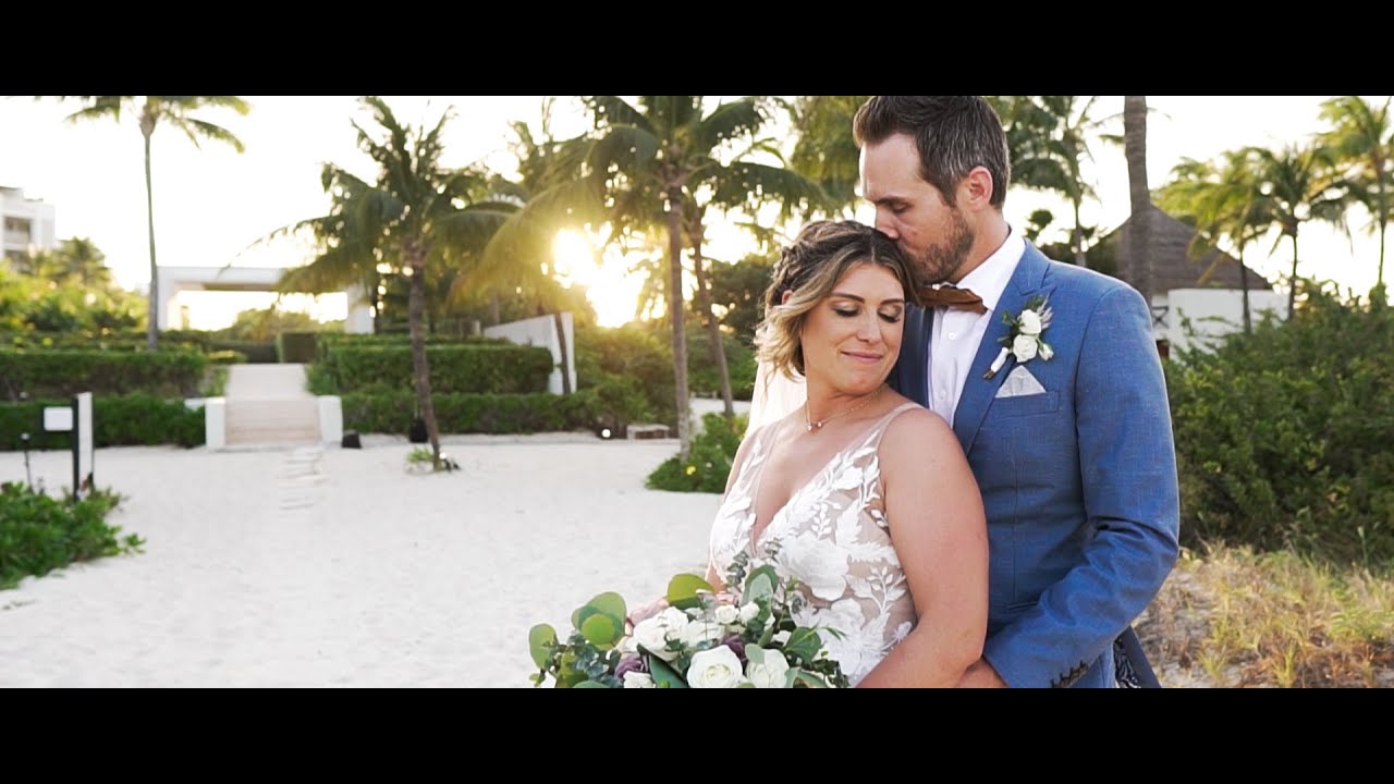 Lauren and Bryce AMAZING WEDDING at FINEST PLAYA MUJERES.