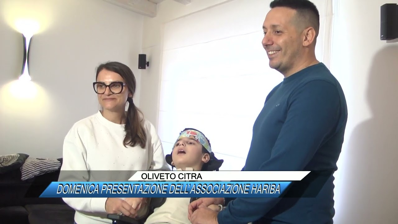 ✅ OLIVETO CITRA, DOMENICA PRESENTAZIONE DELL’ASSOCIAZIONE HARIBA  |SUD TV 114|