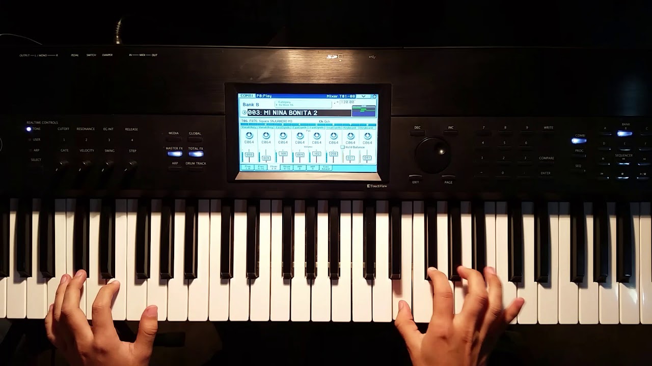 MI NIÑA BONITA ➤ CORAZON SENSUAL 🔥| TUTORIAL TECLADO 🎹