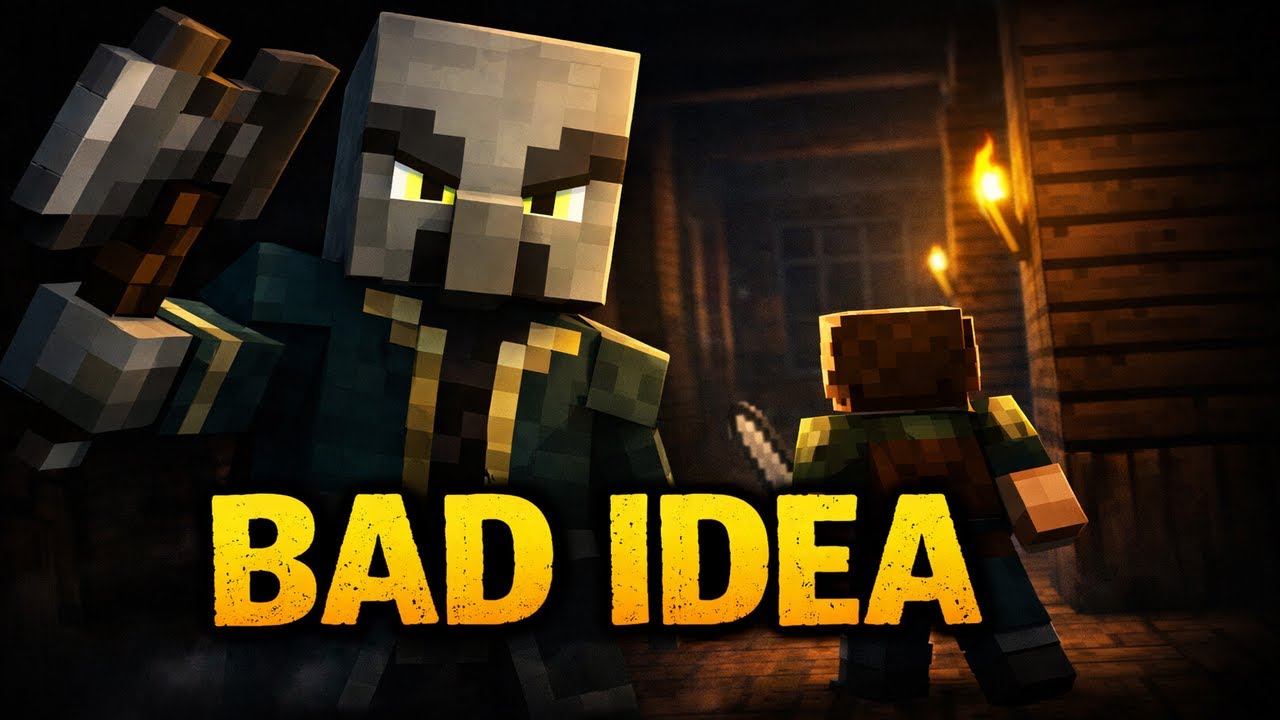 I Should NOT Have Gone Here in Minecraft... (Minecraft Survival Episode. 1)