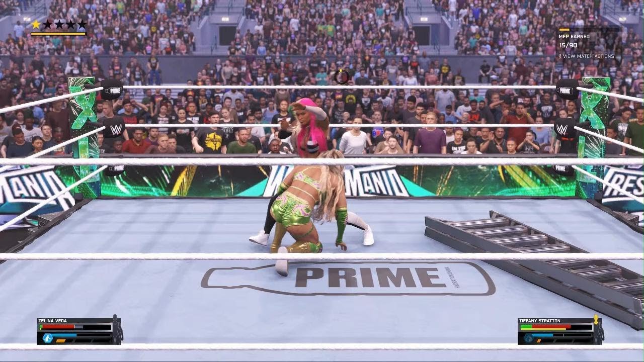 WWE 2K25: Boss Battle Zelina vs Tiffany