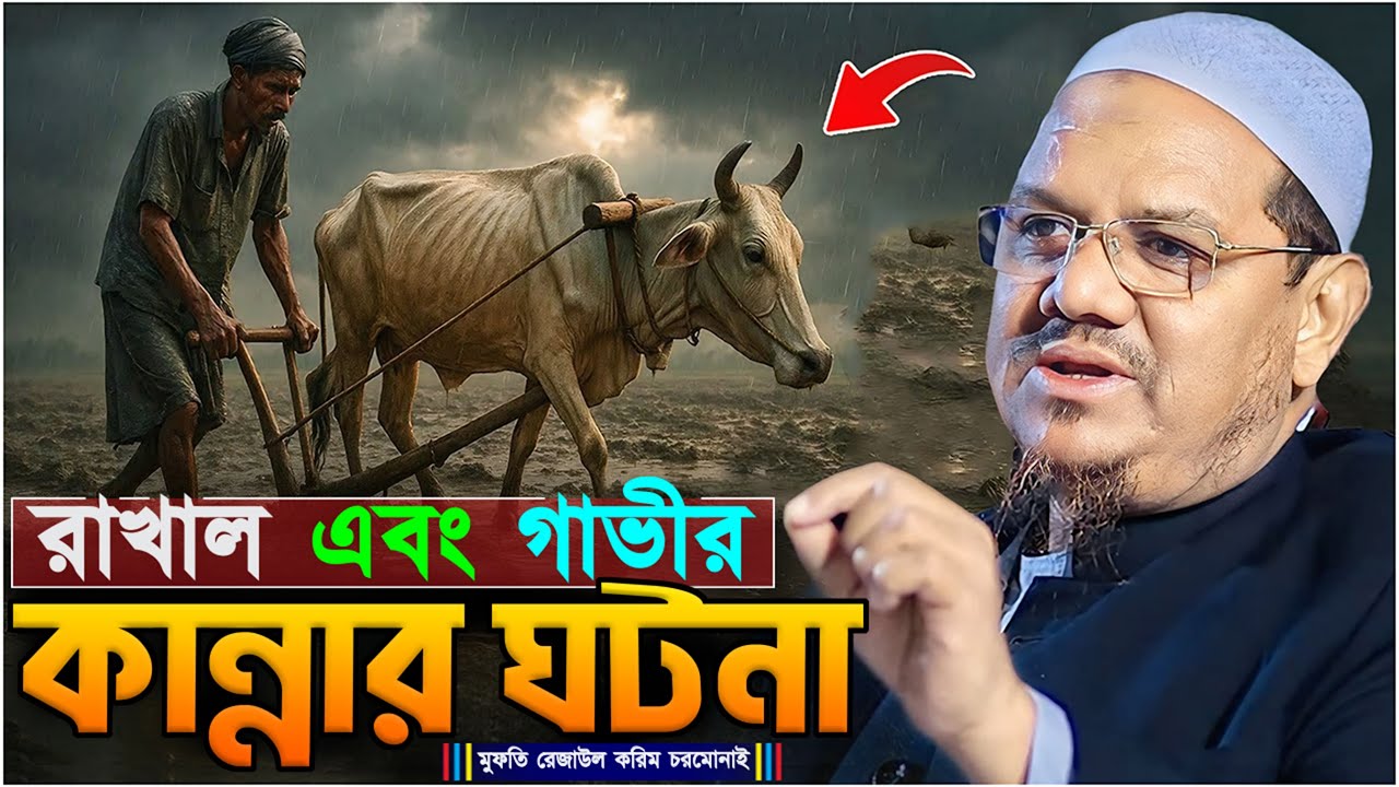 রাখাল এবং গাভীর কান্নার ঘটনা.!! মুফতি রেজাউল করিম চরমোনাই┇Mufti Rezaul Karim Chormonai┇New Waz 2025
