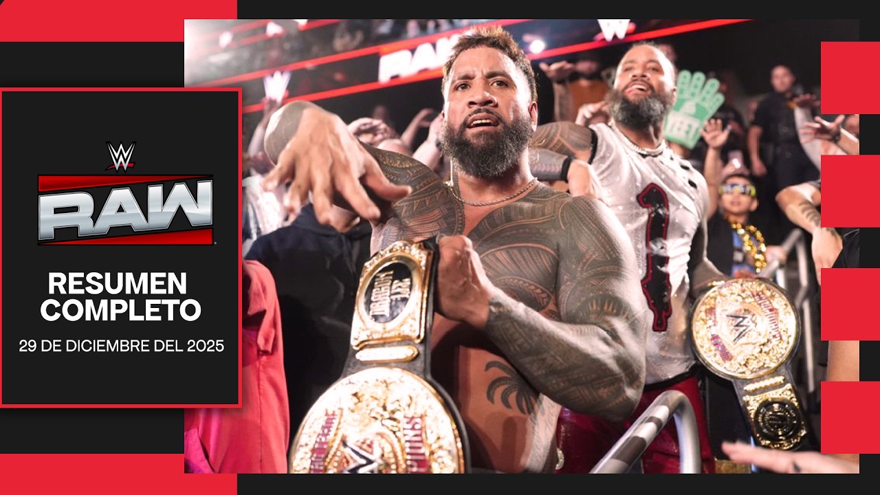 WWE RAW 29 Diciembre 2025 - Resumen Completo en Espa&ntilde;ol