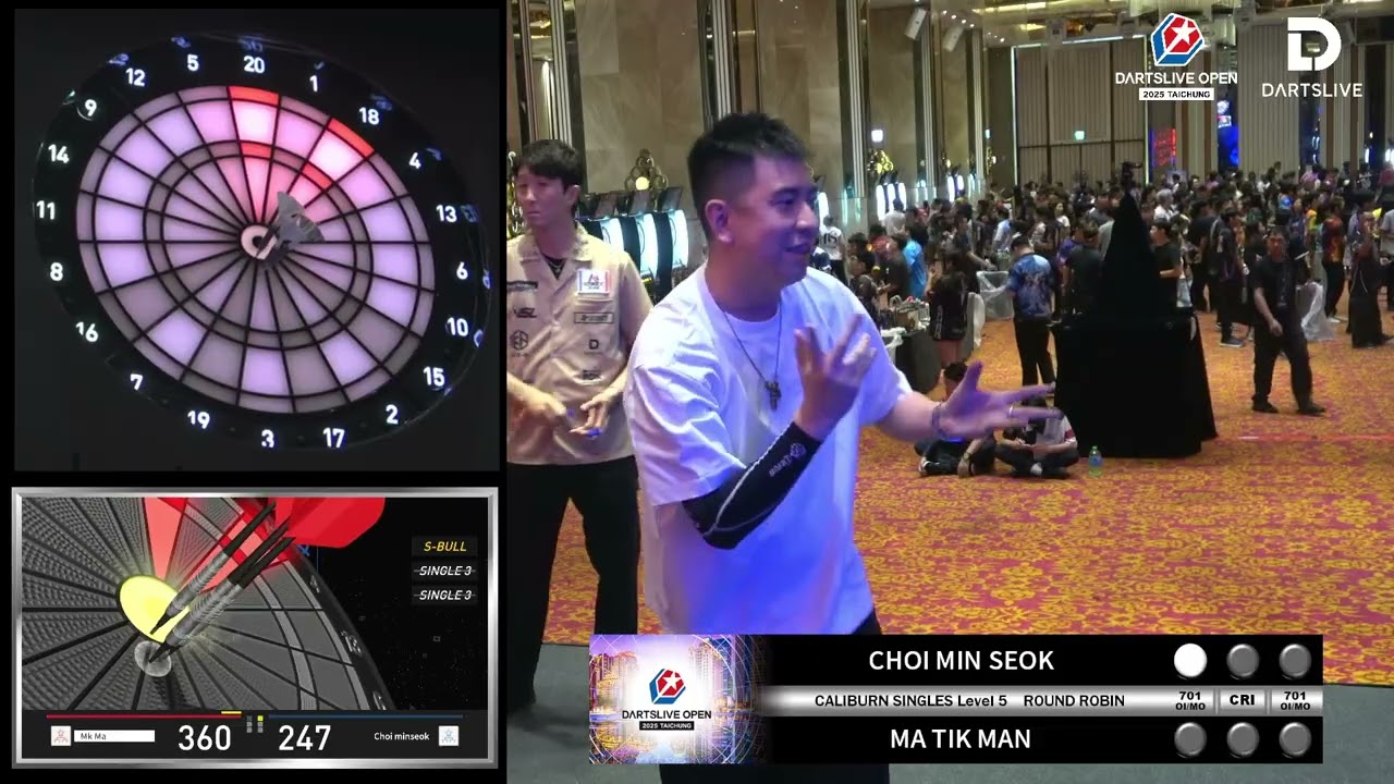 CALIBURN SINGLES Lv.5 Round Robin CHOI MIN SEOK VS  MA TIK MAN