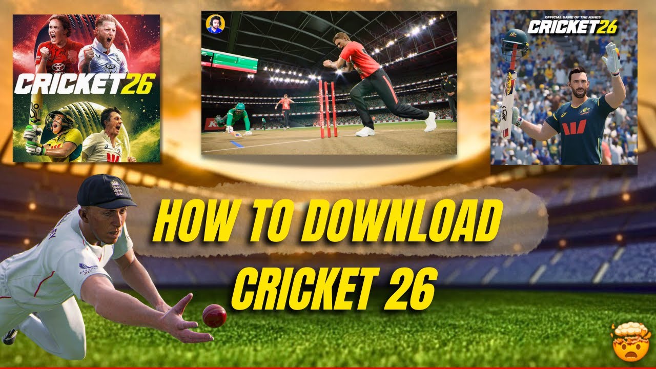 How To Download & Install Cricket 26 On Your Pc , Laptop & Consoles Hindi