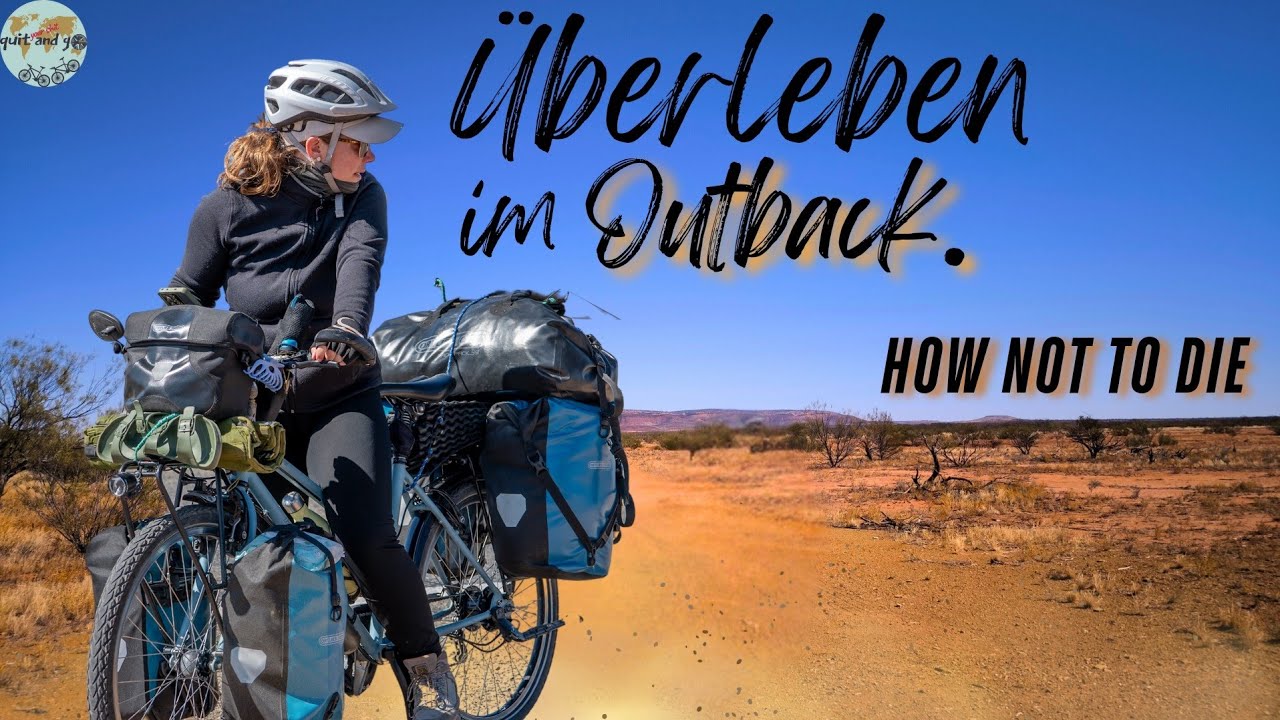 Wir sind 1500 Kilometer mit dem Fahrrad durch Australiens rote Wüste gefahren
