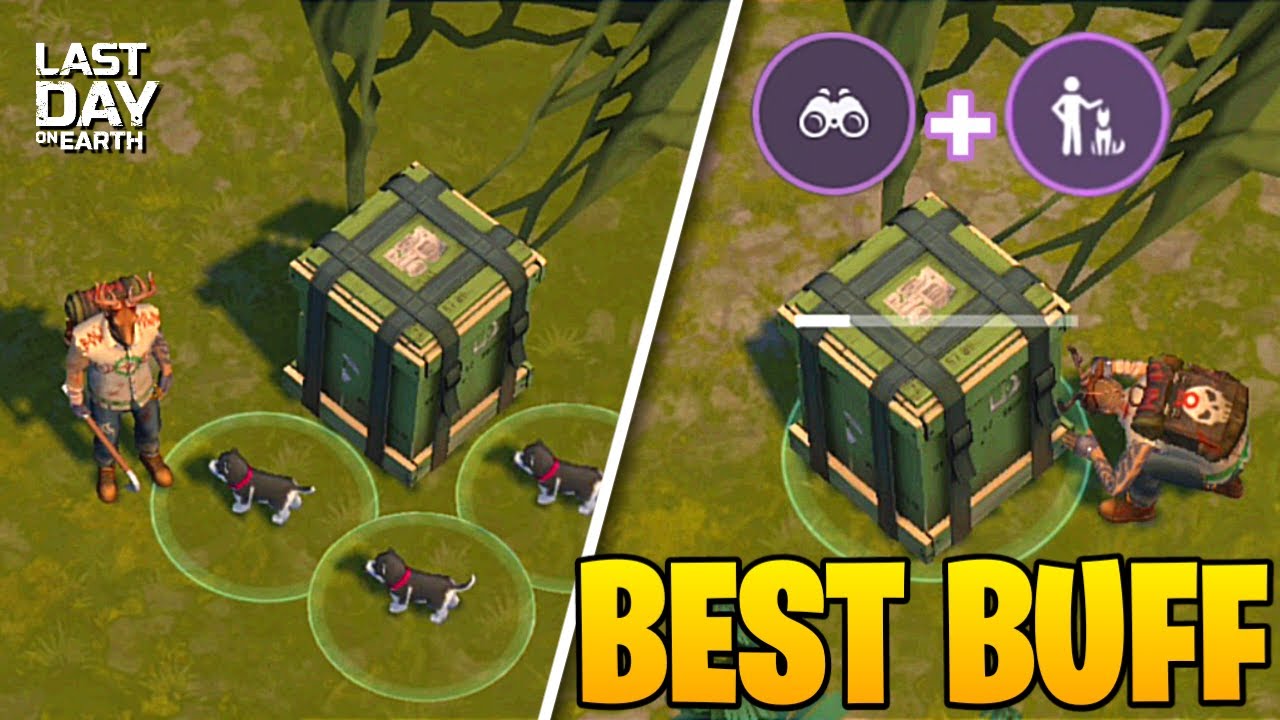 AIRDROP! WITH BUFF VS WITHOUT BUFF | EASY PLACE TO GET WEAPONS - Last Day on Earth: Survival