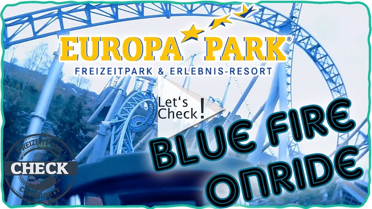 Europapark - Blue Fire / onride 2019
