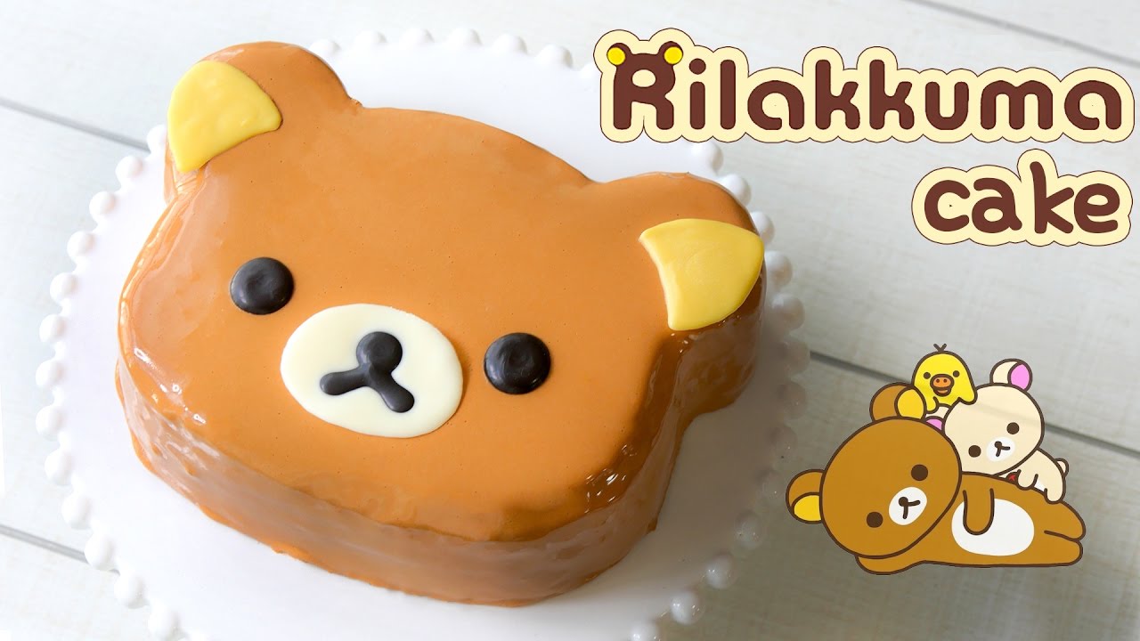 Rilakkuma cake, 반짝반짝 리락쿠마 초코케이크 만들기♥ - 더스쿱