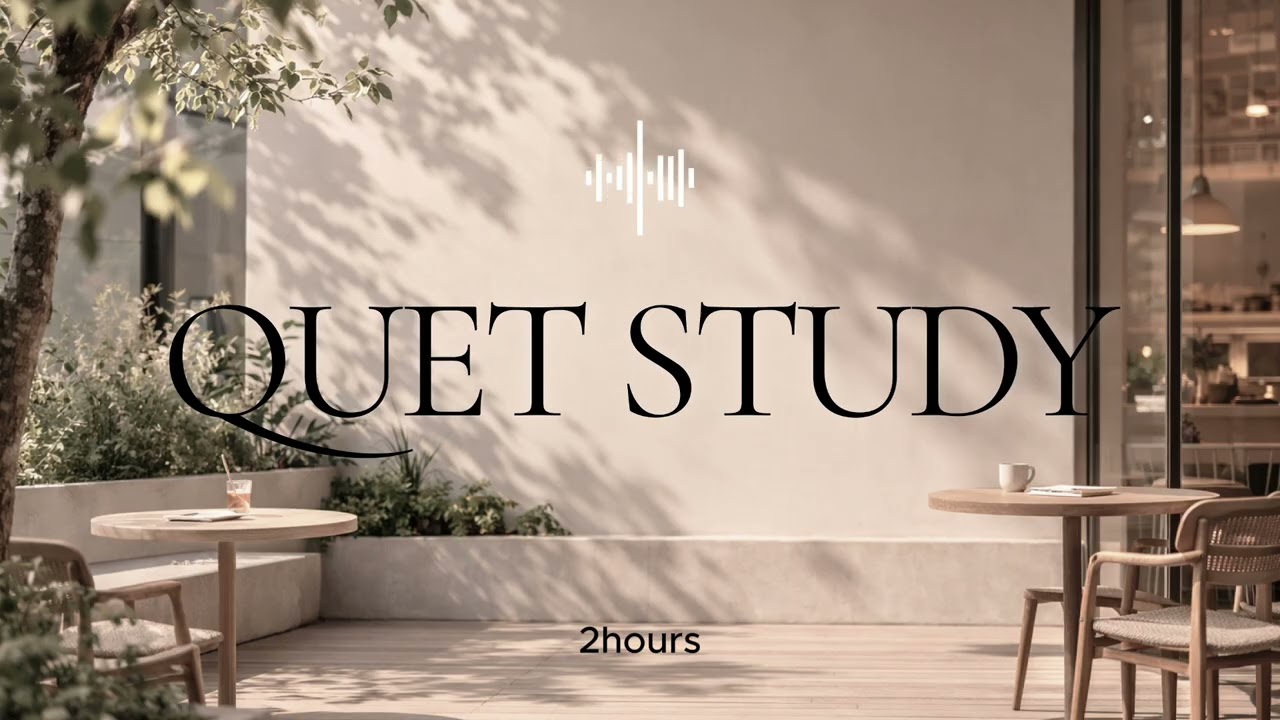 QUIET STUDY | Chill Piano 🎧 2 Hours Soft Music for Reading & Focus