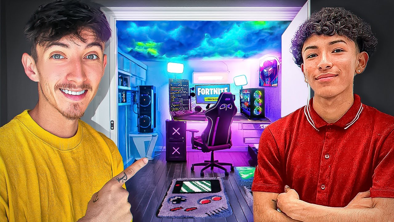 Surprising A Streamer With His DREAM Gaming Setup! 
