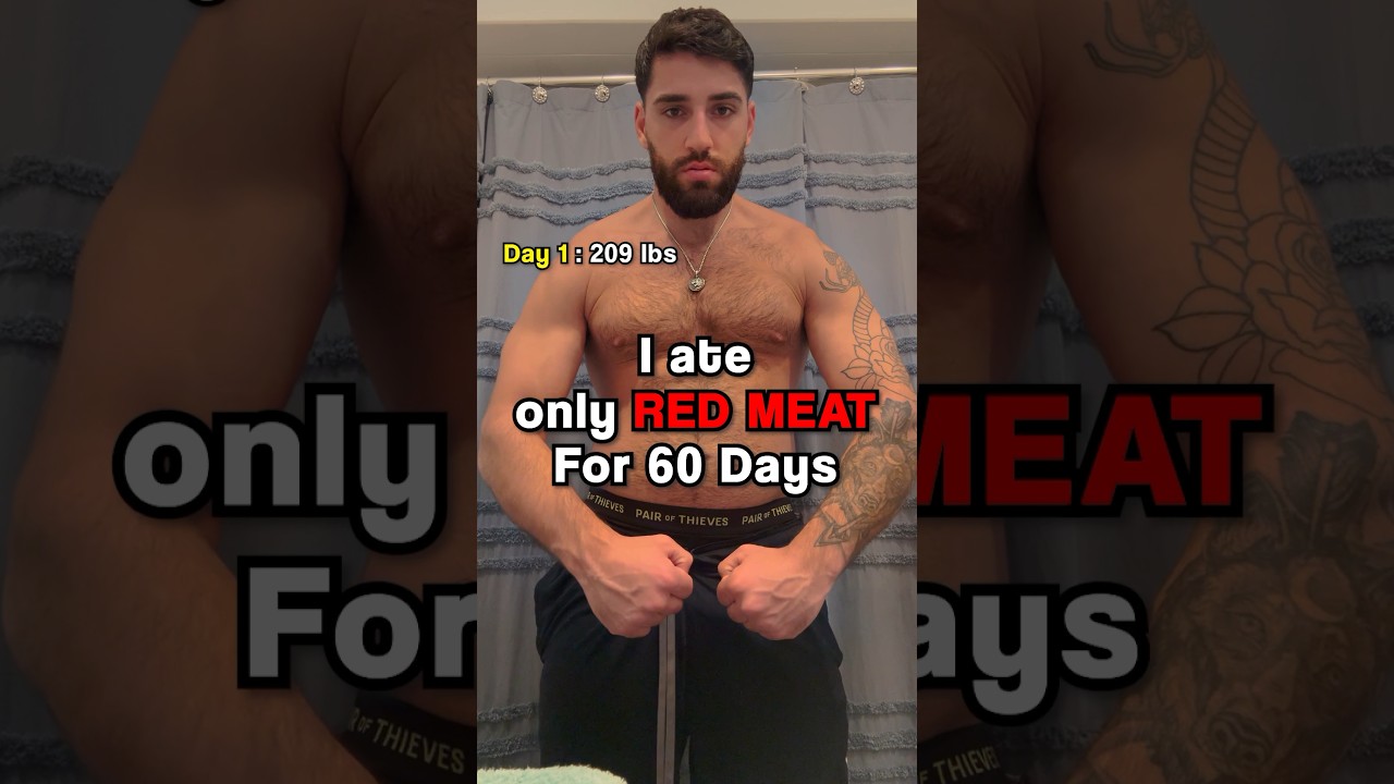 I only ate red meat for 60 days - Carnivore diet results!