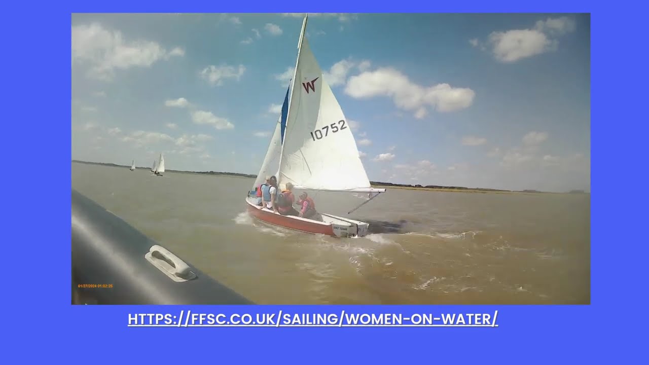 Women On Water 28Jun25 #sailing #womenonewater @RYA1875 #felixstoweferry #felixstowe