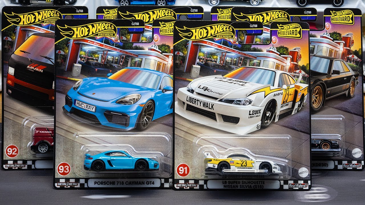 Hot Wheels 2024 Boulevard (91-95) LB Super Silhouette Nissan Silvia S15 Finally Premium!