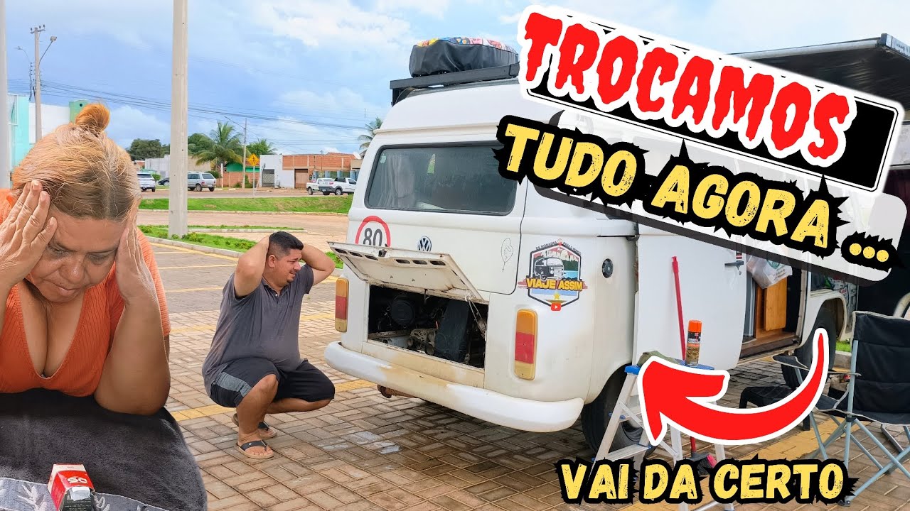 VIVENDO NA ESTRADA VICE APRENDE ATE A FAZER MANUTENCAO NA KOMBI | T.01 Ep.24 | CAMPO VERDE