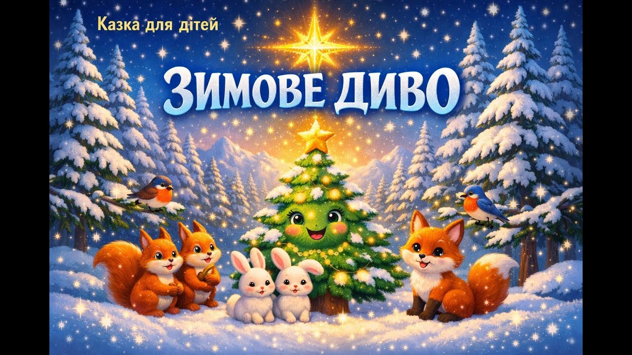 Казка для дітей ЗИМОВЕ ДИВО