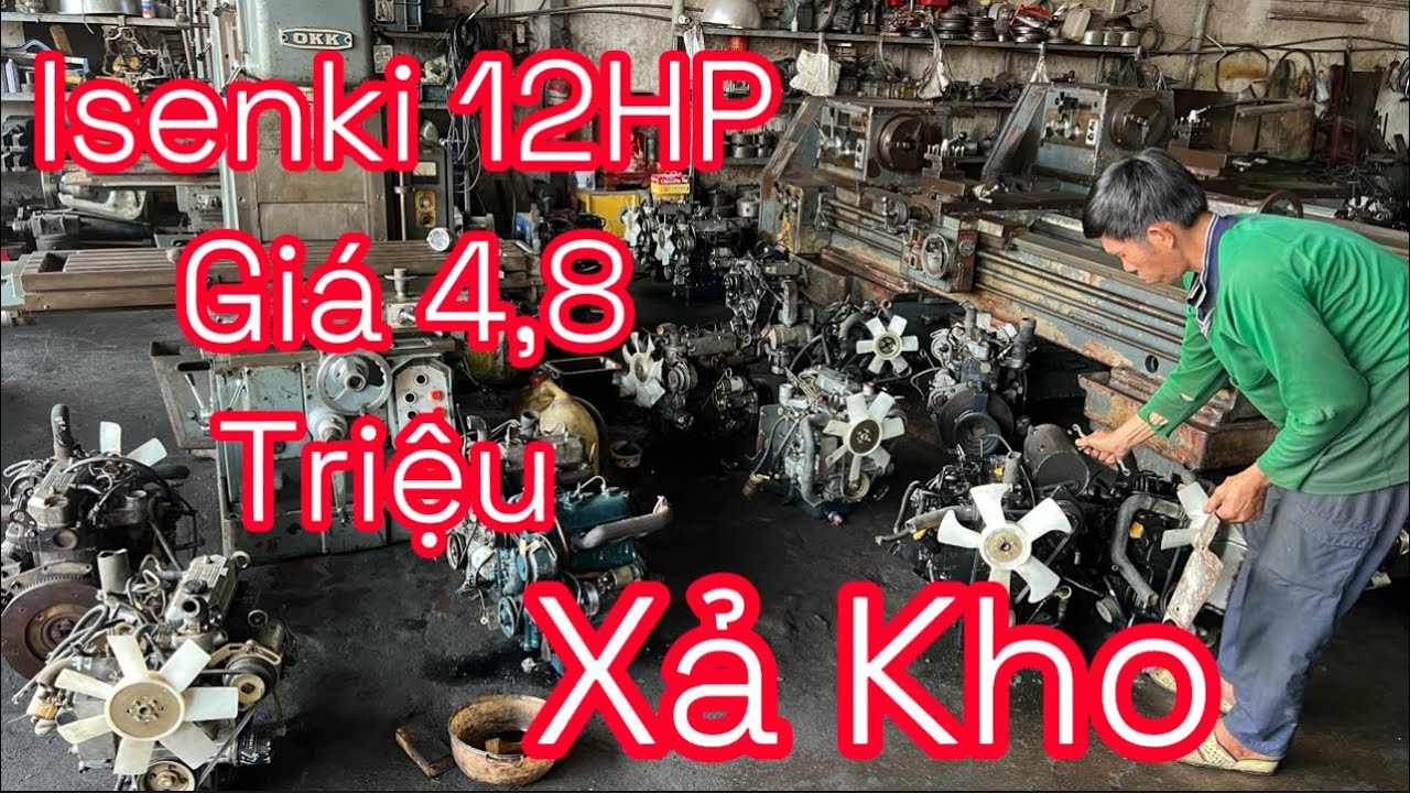 Back to Stock Diesel Engine | 2 isenki Engines = 12hp Price 4.8 million | kubota | yanmar | mitsu...