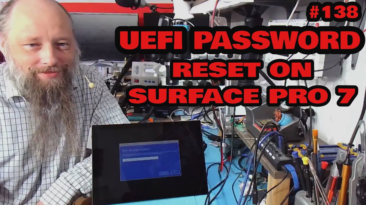 138 | Surface Pro 7 UEFI Password Reset