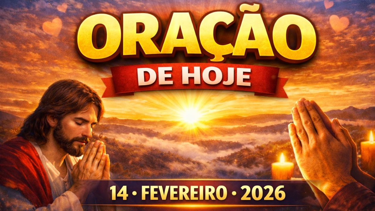 Oração de hoje Dia 14/02/2026