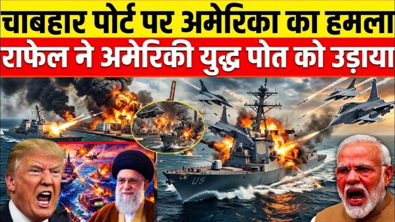 Geo-Politics Heat🔥 India का Chabahar Power Play! Trump परेशान क्यों?