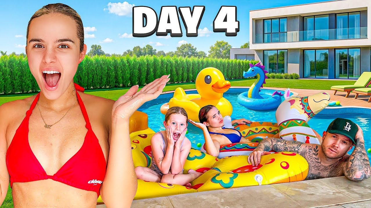 LAST TO LEAVE THE POOL WINS &pound;5000!