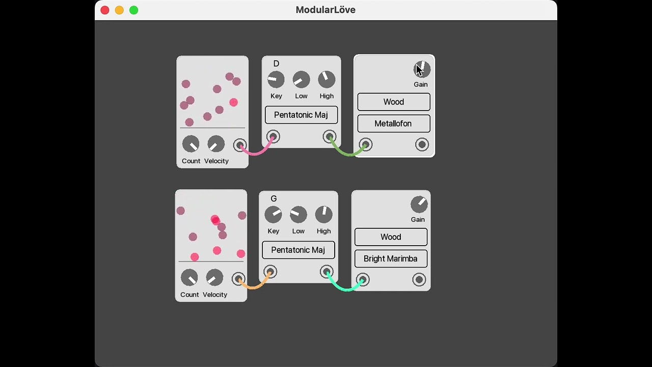 December Adventure Day 5: bubble chamber clock, move modules, 'generative small' module