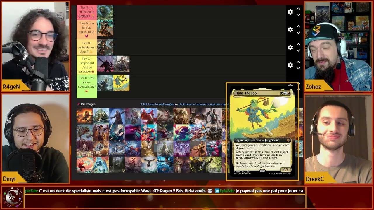 DÉBAT TIERMAKER !!! QUE PENSE-T-ON DES GENERAUX DC ??  Ft. Zohoz, Dmyr, DreekC & R4geN [FULL VIDEO]