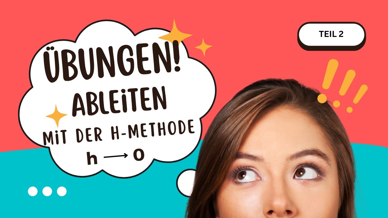 Übungen zum Ableiten mit der h-Methode/ Momentane Änderungsrate. Einführungsphase Mathe Oberstufe