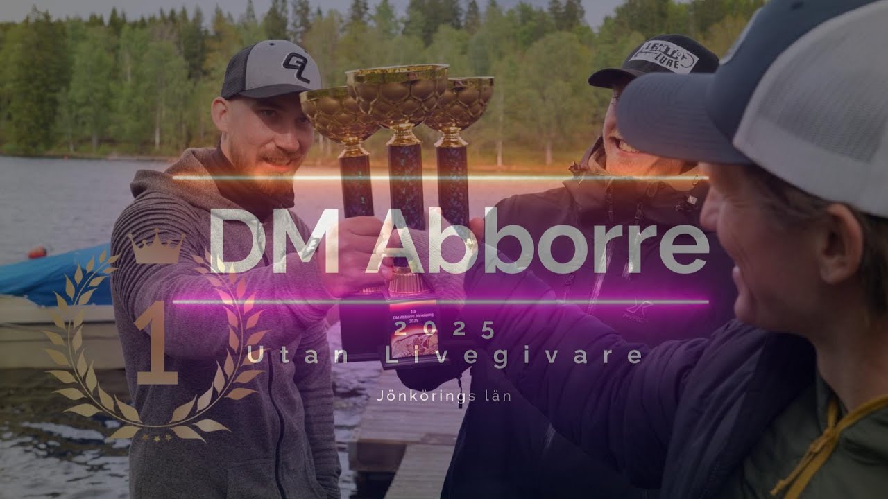 DM i Abborrefiske - tävling utan livegivare - kval till SM