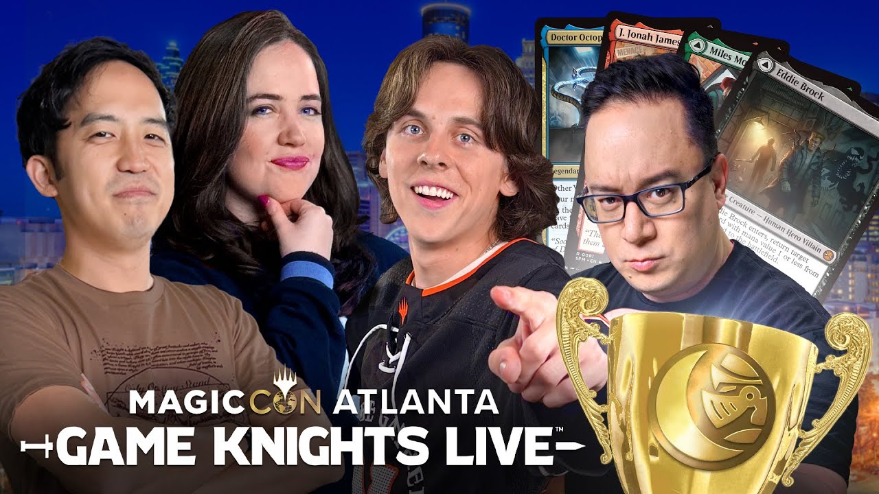 Game Knights Live w/ Jacob Bertrand | MagicCon Atlanta 2025 | MTG Magic Gathering Commander Gameplay