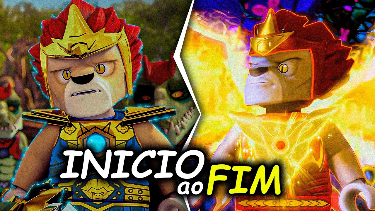 LEGO: CHIMA em 34 Minutos do Inicio ao Fim