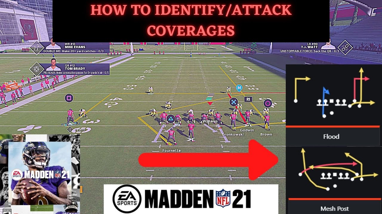 HOW TO READ AND BEAT EVERY DEFENSE IN MADDEN 21 - HOW TO GET BETTER ON OFFENSE EP 1.