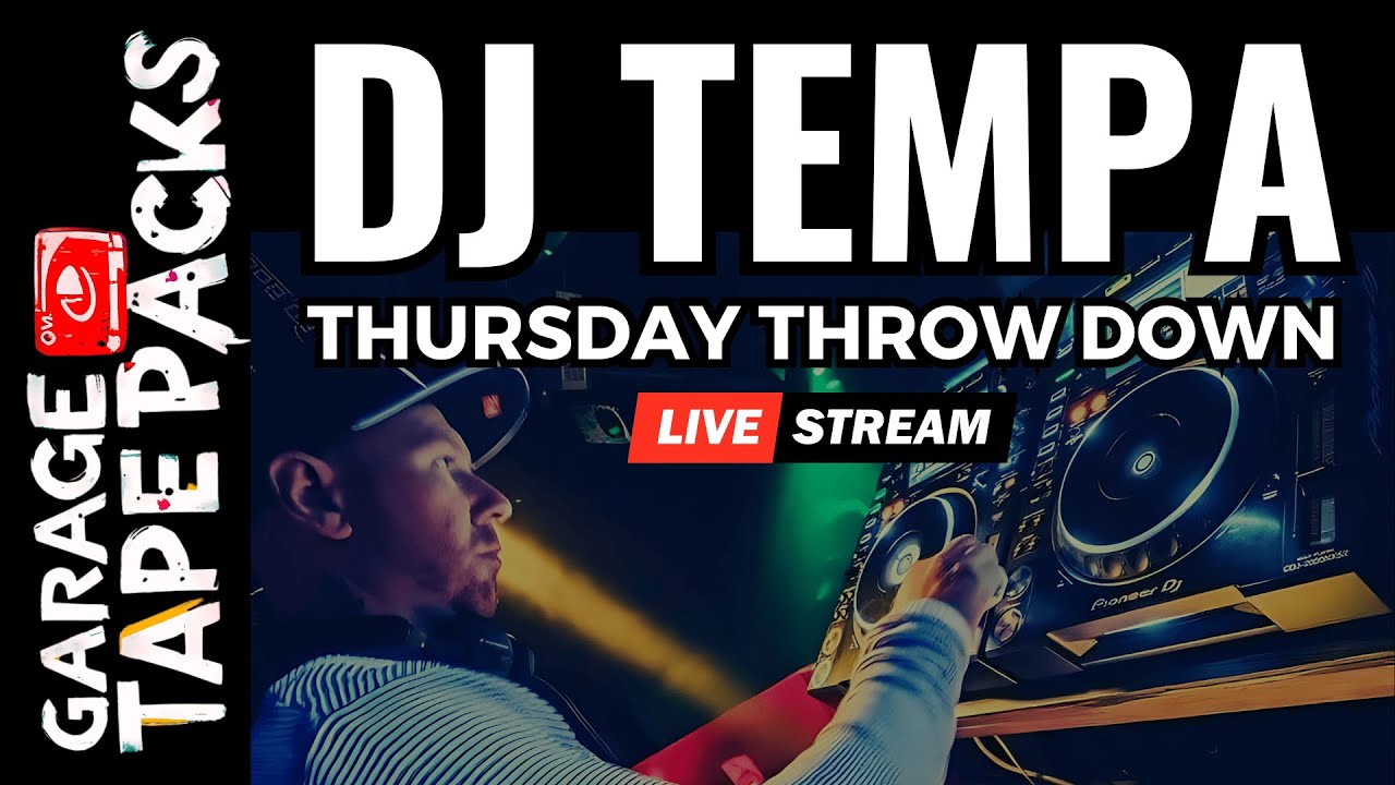DJ Tempa – Underground UK Garage LIVE Set | Thursday Throwdown | Old Skool Meets New Skool UKG