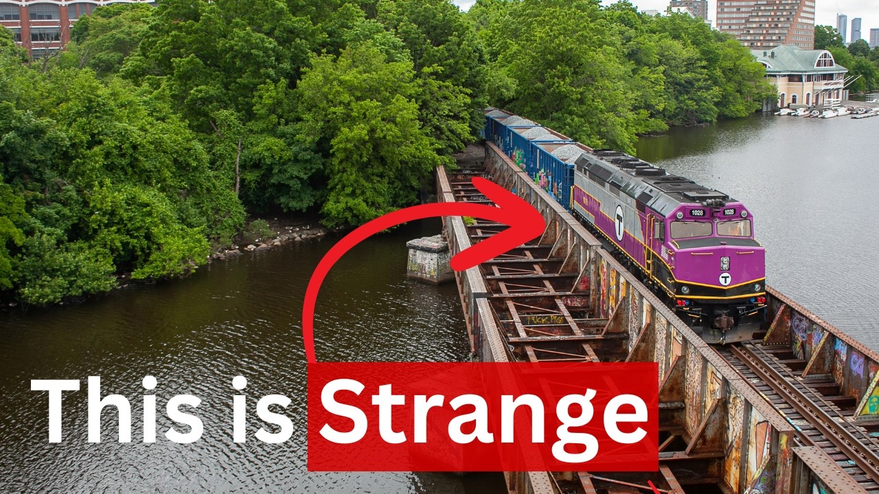 У MBTA есть секретная сеть грузоперевозок.