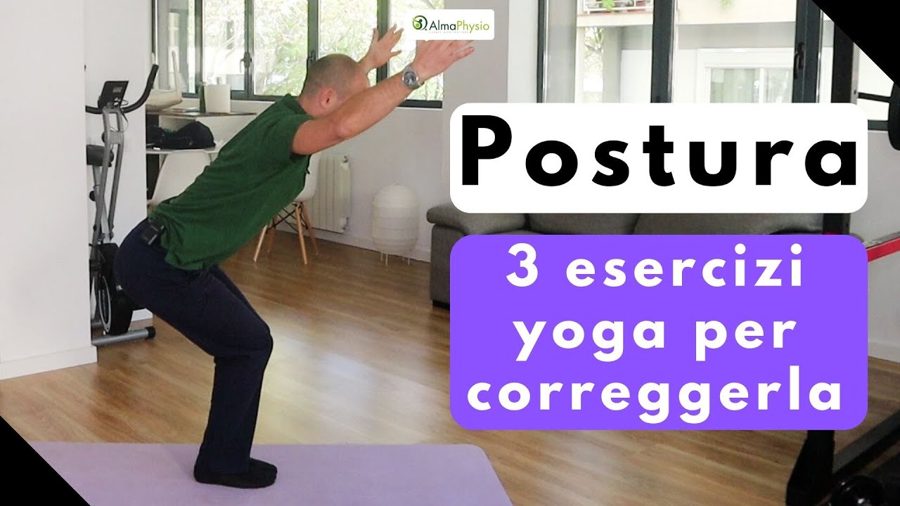 Postura: 3 esercizi yoga per correggerla