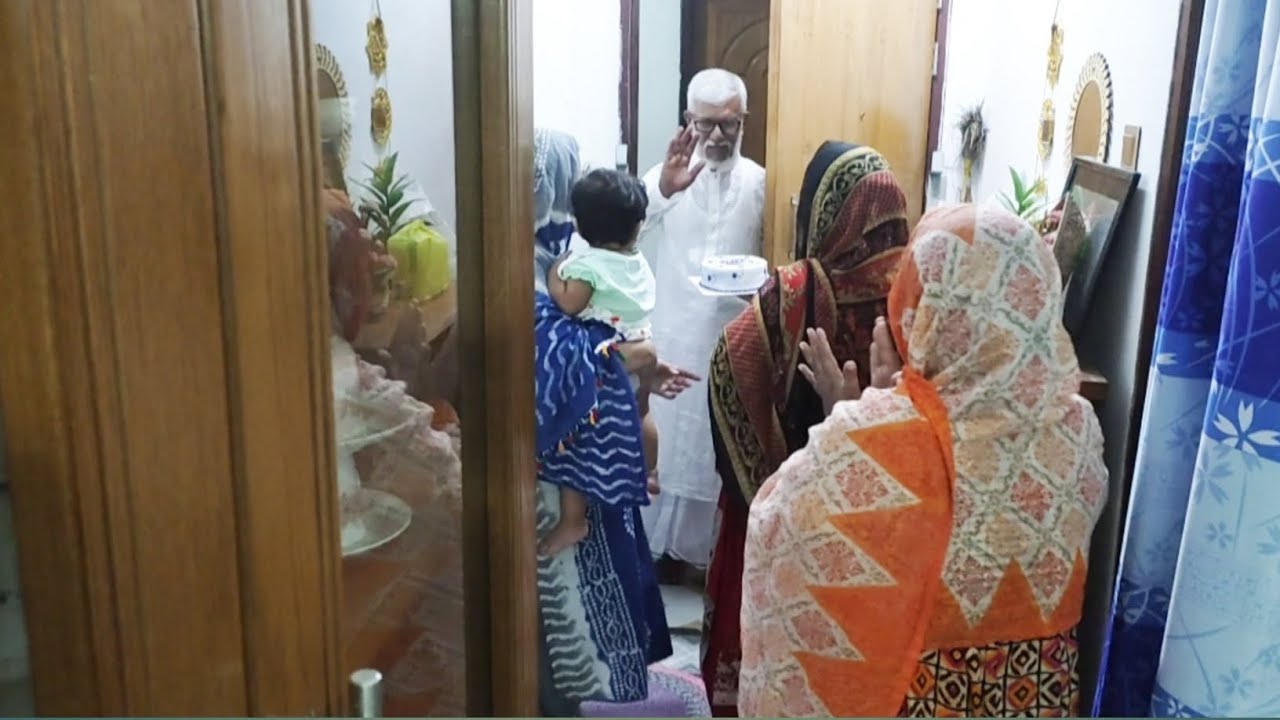 আব্বুর জন্মদিনে ভাই-বোনেরা মিলে এটা কি করলাম। #shehzadsmom #viralvideo