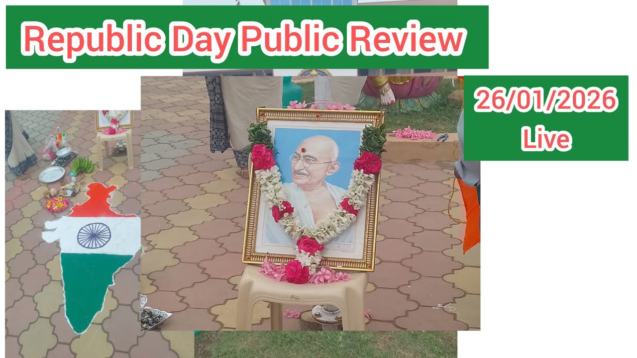 77th Republic day Celebrations public review Knowledge lumine அறிவொளி live 2026