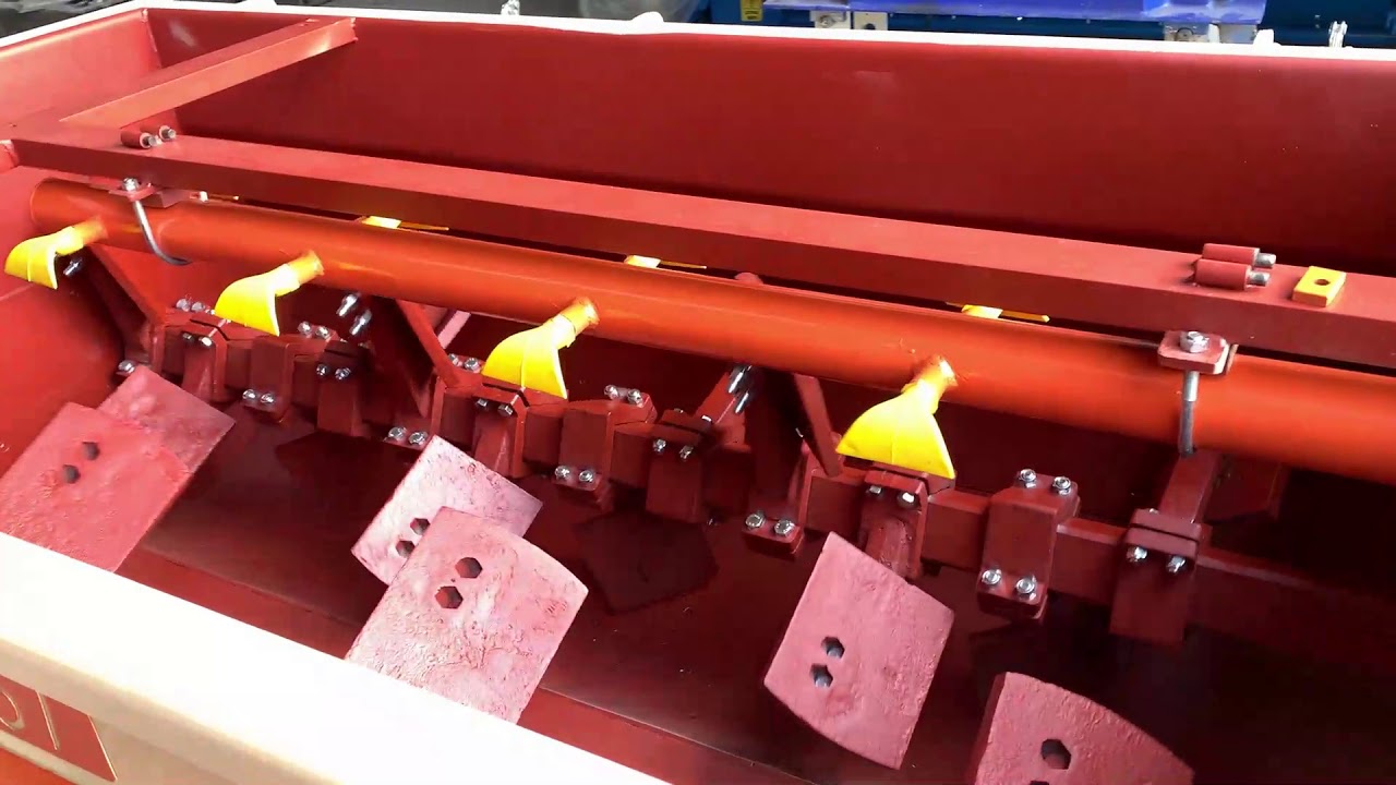 TWIN SHAFT CONTINUOUS CONCRETE MIXER