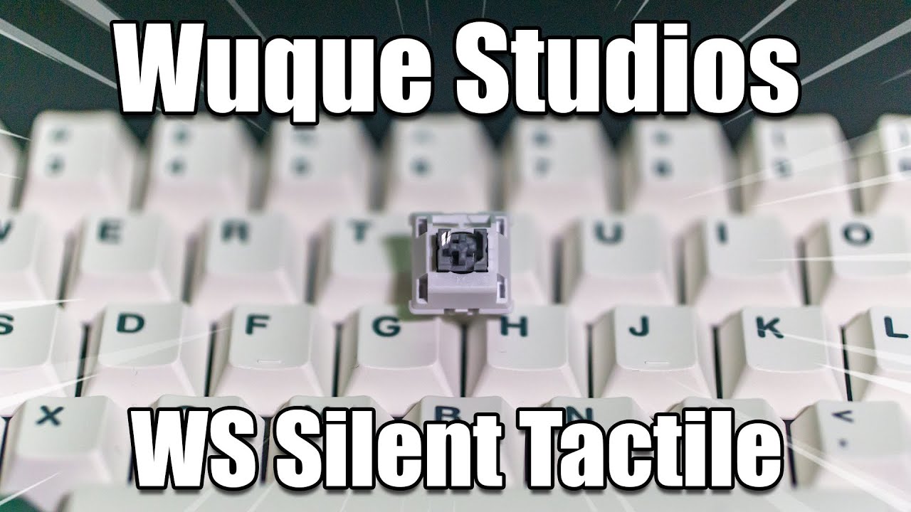 Silent Boba U4 KILLERS | Обзор бесшумного тактильного переключателя WS от Wuque Studios