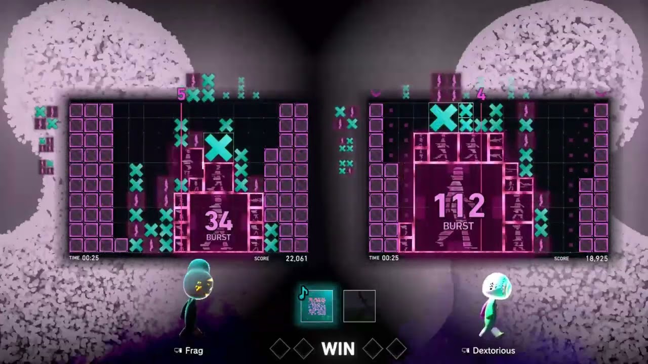 Lumines Arise - Arise to the Fight Final. Dextorious Vs Frag.