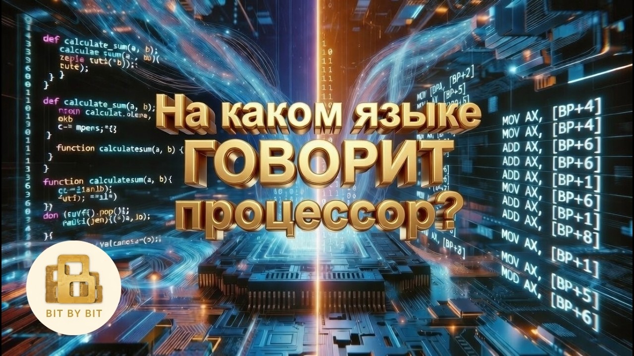 На каком языке ГОВОРИТ процессор?