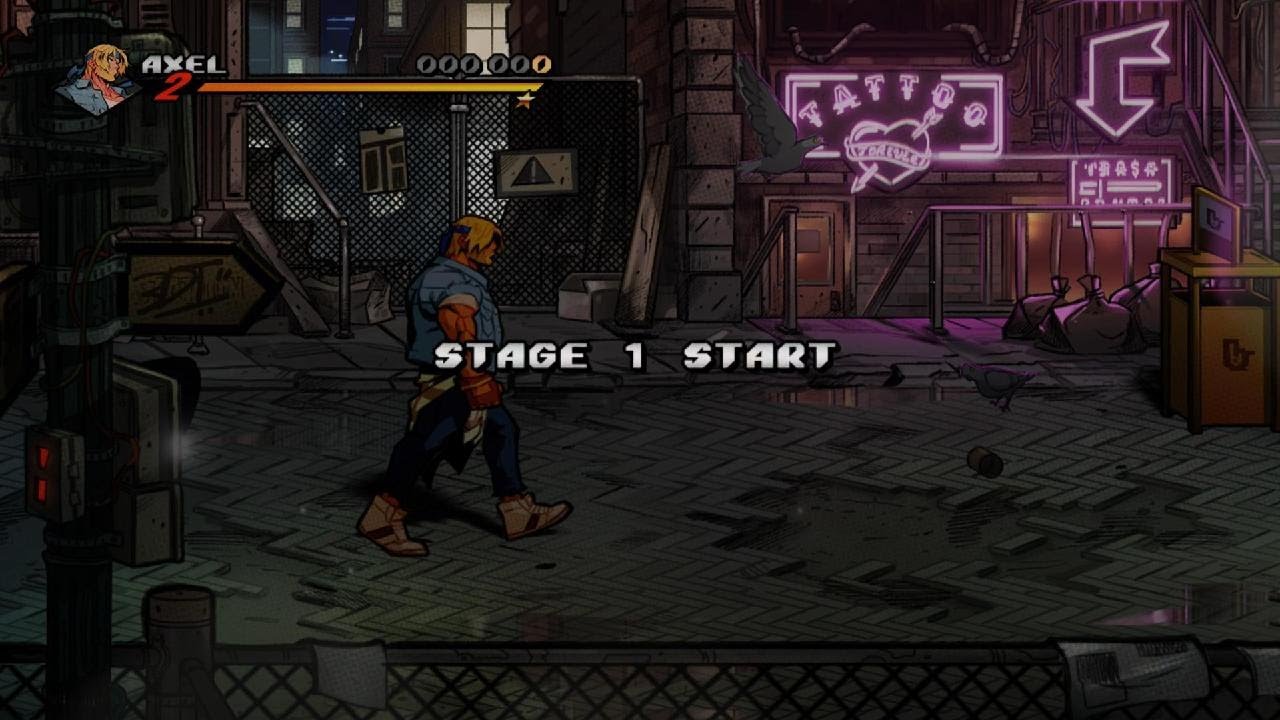 Streets of Rage 4 Stage 1 Gameplay rank S