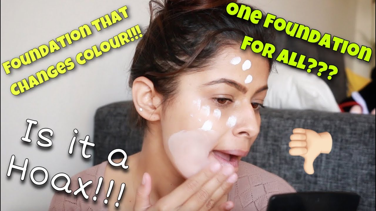 OMG Colour Changing Foundation! | One foundation for all Skin tones | Does this really Work! Kavya K