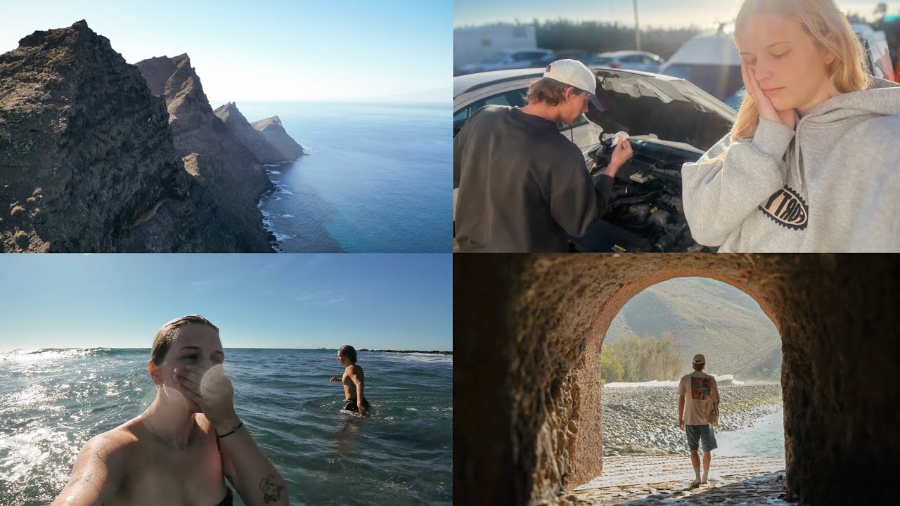 VANEN ÄR TRASIG ❤️‍🩹: VANLIFE GRAN CANARIA
