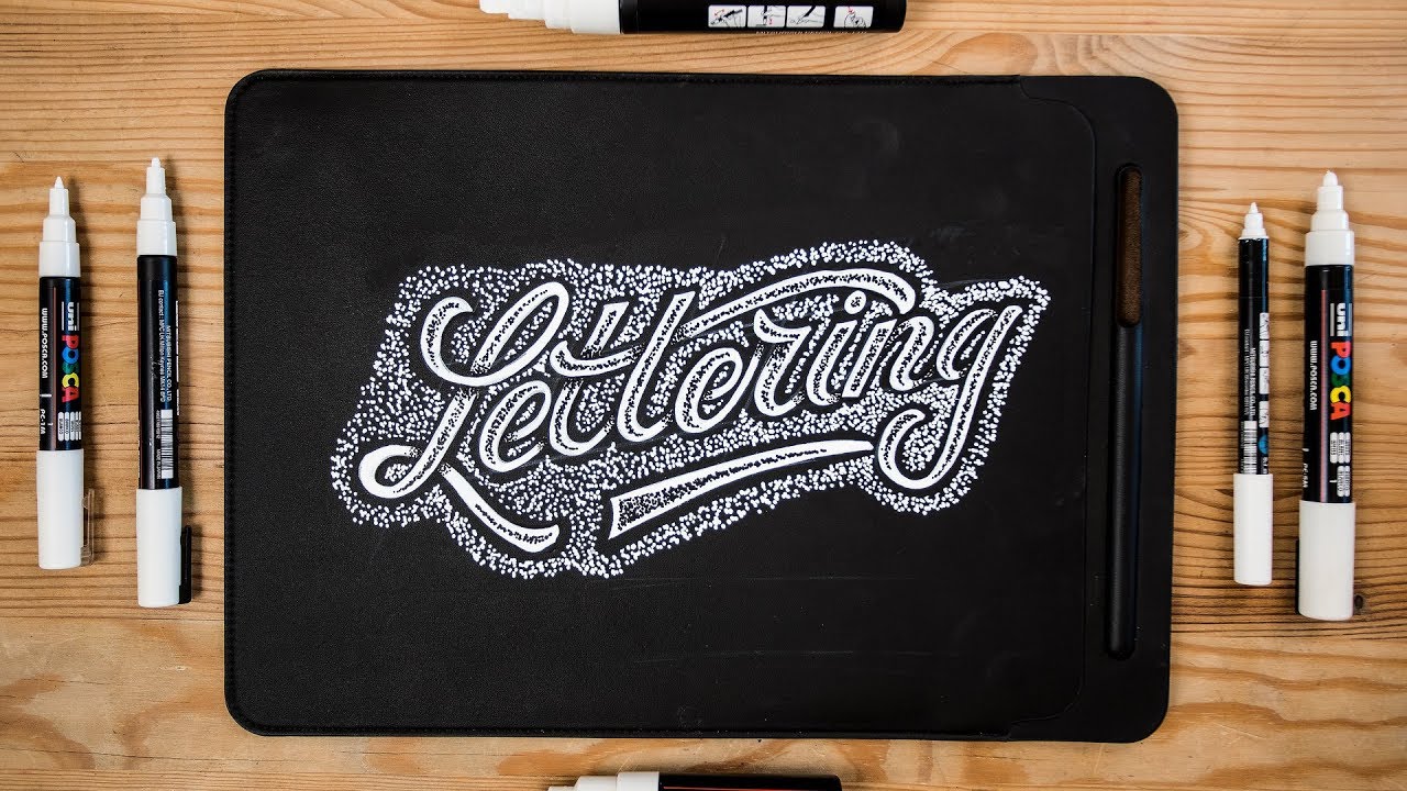 Hand Lettering | How To Letter On ANYTHING! 🖌