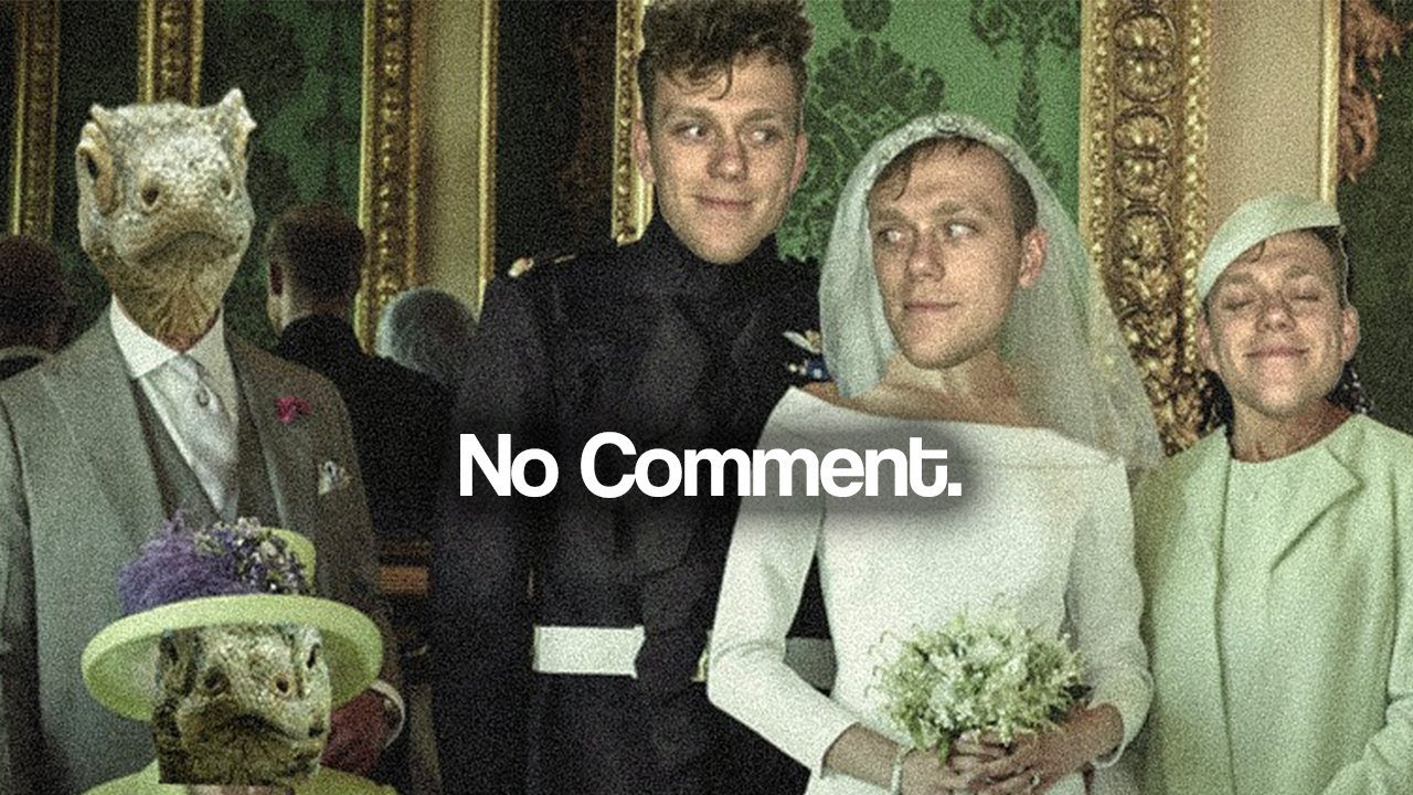 I snuck into the Royal wedding? No comment.